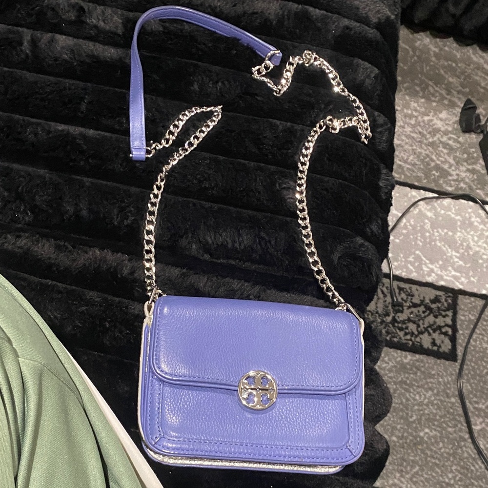 Tory Burch Vibrant Blue Crossbody Bag